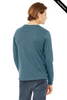 Clearance - Bella+Canvas 3501CVC Unisex Heather CVC Long Sleeve Tee | Heather Deep Teal