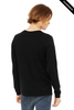 Clearance - Bella+Canvas 3501CVC Unisex Heather CVC Long Sleeve Tee | Black Heather