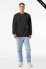 Clearance - Bella+Canvas 3501CVC Unisex Heather CVC Long Sleeve Tee | Dark Grey Heather
