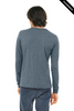 Clearance - Bella+Canvas 3501CVC Unisex Heather CVC Long Sleeve Tee | Heather Slate