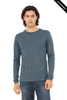 Clearance - Bella+Canvas 3501CVC Unisex Heather CVC Long Sleeve Tee | Heather Slate