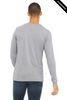 Clearance - BELLA + CANVAS 3513 Unisex Triblend Long Sleeve Tee  | Athletic Grey Triblend
