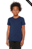 Clearance - 3413Y BELLA + CANVAS Youth Triblend Tee | Navy Triblend