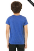 Clearance - 3413Y BELLA + CANVAS Youth Triblend Tee | True Royal Triblend