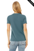 Clearance - BELLA + CANVAS 6400CVC Women’s Relaxed Fit Heather CVC Tee | Heather Deep Teal