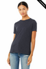 Clearance - BELLA + CANVAS 6400CVC Women’s Relaxed Fit Heather CVC Tee | Heather Navy