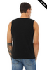 Clearance - Bella+Canvas 3483 Unisex Jersey Muscle Tank Top | Black