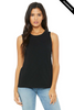 Clearance - Bella+Canvas 6003 Women's Jersey Muscle Tank | Black