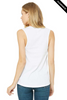 Clearance - Bella+Canvas 6003 Women's Jersey Muscle Tank | White
