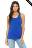Clearance - Bella+Canvas 6008 Women's Jersey Racerback Tank Top | True Royal