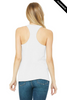 Clearance - Bella+Canvas 6008 Women's Jersey Racerback Tank Top | White