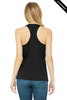 Clearance - Bella+Canvas 6008 Women's Jersey Racerback Tank Top | Black