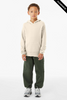 Clearance - Bella + Canvas 3719Y  Youth Sponge Fleece Pullover Hooded Sweatshirt | Natural