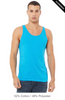 Clearance - Bella+Canvas 3480 Unisex Jersey Tank Top | Neon Blue