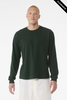 Clearance - Bella + Canvas 3511 Unisex Heavyweight Long-Sleeve T-Shirt | Forest