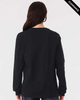 Clearance - Bella + Canvas 3511 Unisex Heavyweight Long-Sleeve T-Shirt | Vintage Black