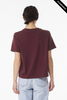 Clearance - BELLA + CANVAS 6110  Women's 6 oz Heavyweight Tee | Maroon