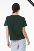 Clearance - BELLA + CANVAS 6110  Women's 6 oz Heavyweight Tee | Forest