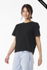 Clearance - BELLA + CANVAS 6110  Women's 6 oz Heavyweight Tee | Vintage Black