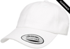 Clearance - Yupoong 6245PT Peached Cotton Twill Dad Hat | White