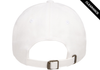 Clearance - Yupoong 6245PT Peached Cotton Twill Dad Hat | White