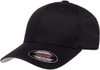 Flexfit 6277Y Youth Cotton Blend Cap | Black