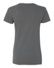 Gildan 5V00L Women's Heavy Cotton™ V-Neck T-shirt | Charcoal