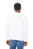 Bella+Canvas 3719 Unisex Sponge Fleece Pullover Hoodie | DTG White