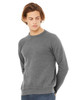 Bella+Canvas 3901 Sponge Fleece Mock Neck Sweatshirt | Deep Heather