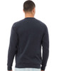 Bella+Canvas 3901 Sponge Fleece Mock Neck Sweatshirt | Heather Navy