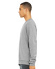 Bella+Canvas 3901 Sponge Fleece Mock Neck Sweatshirt | Athletic Heather