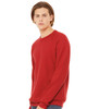Bella+Canvas 3901 Sponge Fleece Mock Neck Sweatshirt | Red