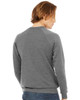 Bella+Canvas 3901 Sponge Fleece Mock Neck Sweatshirt | Deep Heather