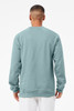 Bella+Canvas 3901 Sponge Fleece Mock Neck Sweatshirt | Heather Blue Lagoon