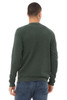 Bella+Canvas 3901 Sponge Fleece Mock Neck Sweatshirt | Heather Forest