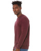 Bella+Canvas 3901 Sponge Fleece Mock Neck Sweatshirt | Maroon