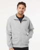 King Athletics KF9016 Full Zip Sweatshirt | Athletic Grey