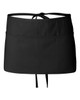 Q-Tees  Q2115 Waist Apron With Pouch | Black