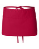 Q-Tees  Q2115 Waist Apron With Pouch | Red