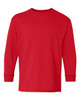 Gildan 5400B Youth Heavy Cotton™ Long Sleeve T-shirt | Red