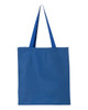 Q-Tees Q125300 Canvas Gusset Shopper Bag | Royal