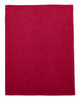 Q-Tees T600   Hemmed Fingertip Towel | Red