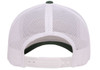 Yupoong 6606 Retro Trucker Cap | Evergreen/ White