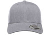 Yupoong 6606 Retro Trucker Cap | Heather Grey/ White
