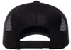 Yupoong 6606 Retro Trucker Cap | Multicam Black/ Black