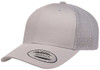 Yupoong 6606 Retro Trucker Cap | Silver