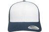 Yupoong 6606 Retro Trucker Cap | Navy/ White/ Navy