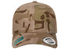Yupoong 6606 Retro Trucker Cap | Multicam Arid/ Tan