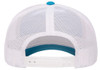 Yupoong 6606 Retro Trucker Cap | Turquoise/ White