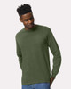 Gildan 2400 Ultra Cotton® Long Sleeve T-shirt | Military Green
